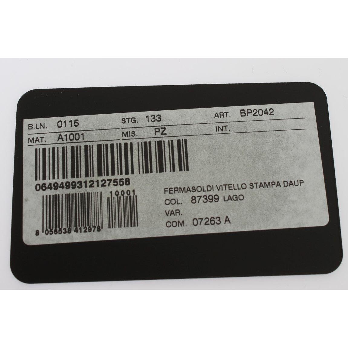 Dolce & Gabbana Green Leather Magnet Money Clip