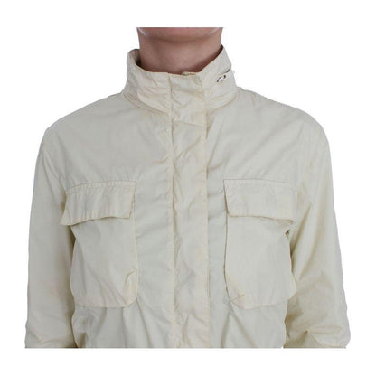P.A.R.O.S.H. Beige Weather Proof Trench Jacket Coat