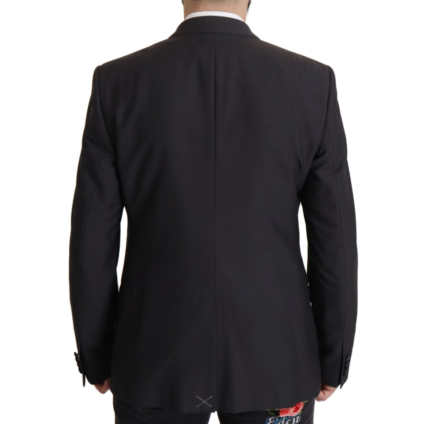 Dolce & Gabbana Dark Blue Single Breasted MARTINI Blazer