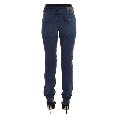 Costume National Blue Cotton Blend Denim Jeans
