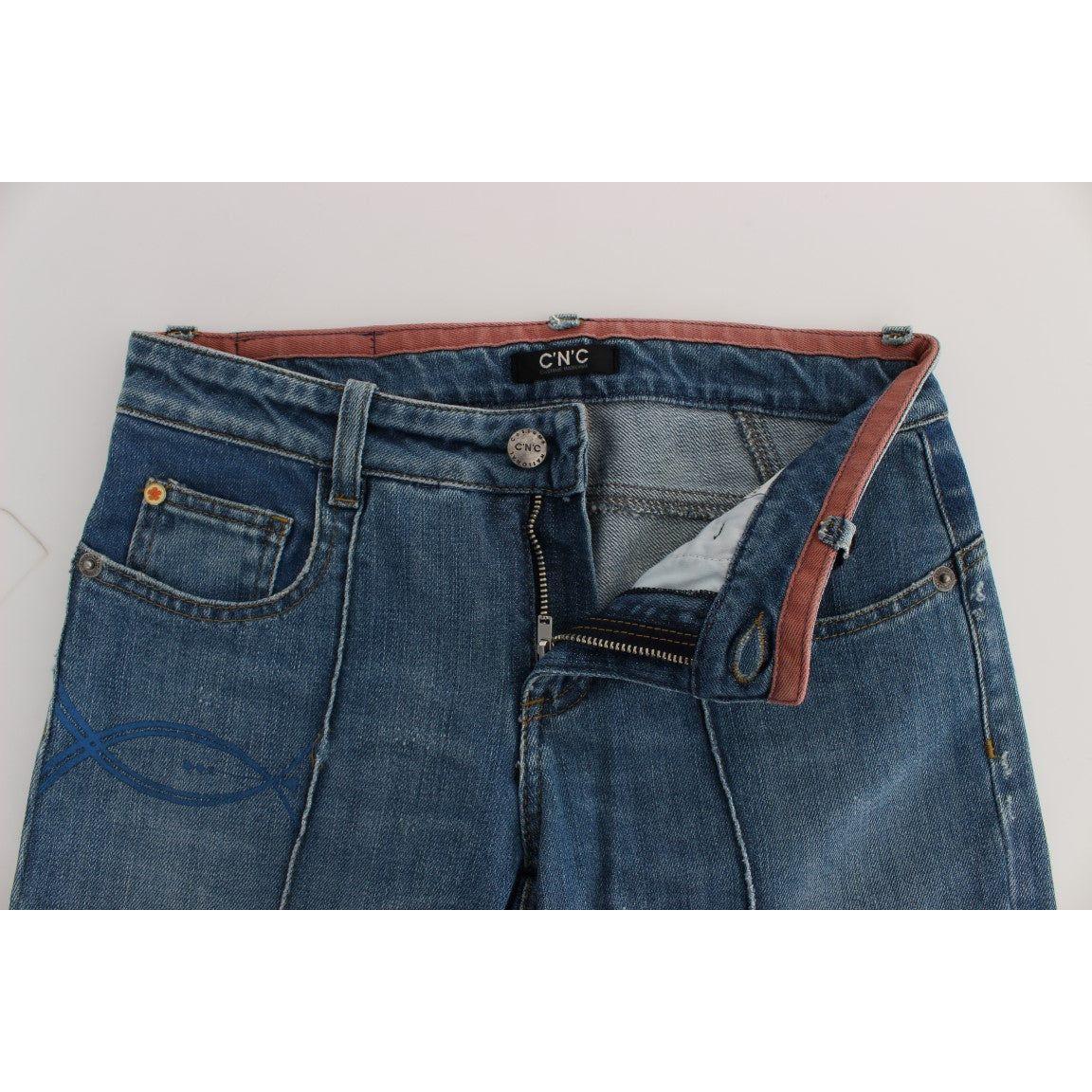 بنطلون جينز أزرق أنيق وعصري من كوستيوم ناشيونال شيك للنساء العصريات