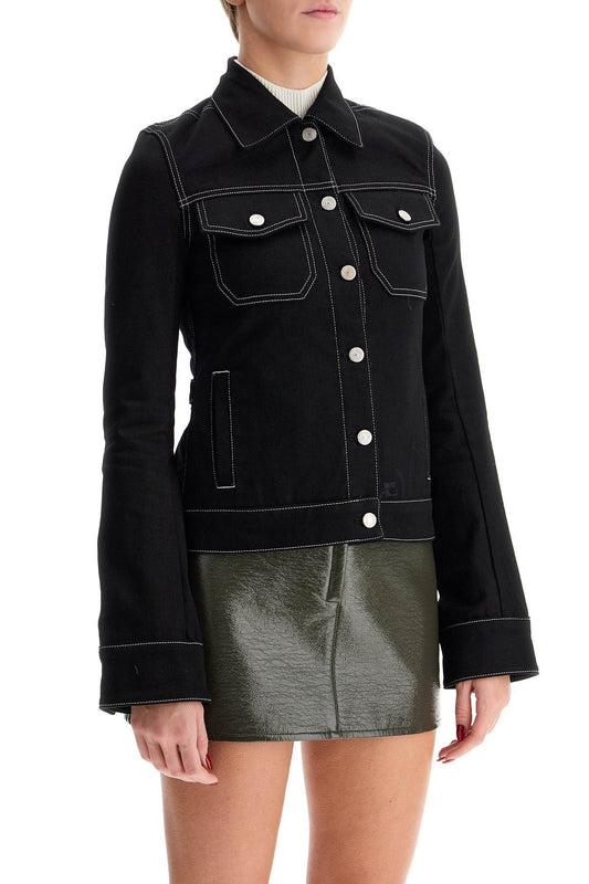 Courreges denim women trucker jacket Jackets Courreges