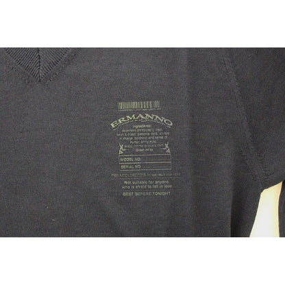 Ermanno Scervino Blue Wool Blend V-neck Pullover Sweater Ermanno Scervino