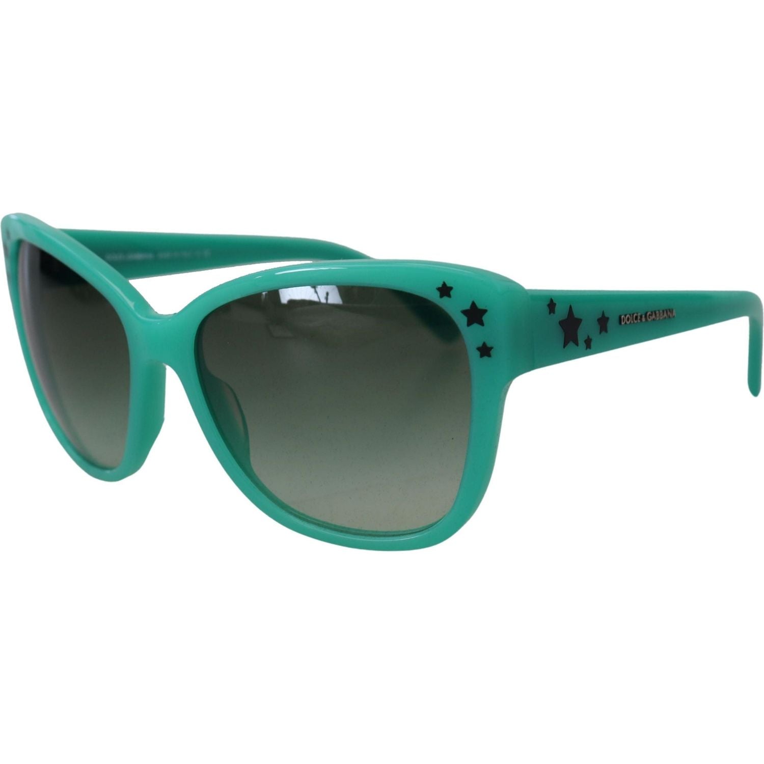 Dolce & Gabbana Green Stars Acetate Square Shades DG4124  Sunglasses