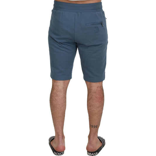 Dolce & Gabbana Elegant Blue Bermuda Shorts - Regular Fit Shorts Dolce & Gabbana