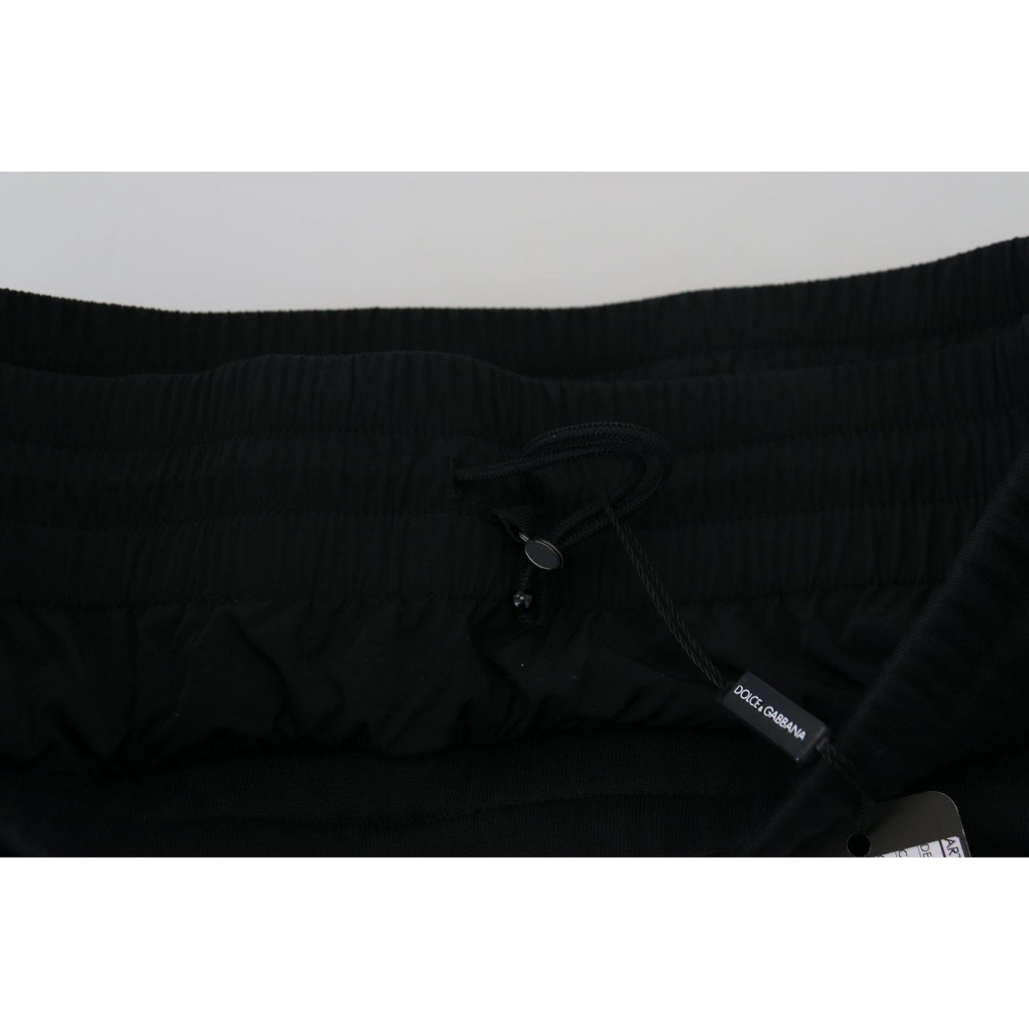 Dolce & Gabbana Black Cotton Bermuda Cargo Shorts 10% Nylon,1728,67345645728,Bermuda - Shorts - Clothing,Black,Cargo - Shorts - Clothing,Clothing,Dolce & Gabbana,IT44 | S,Material: 90% Cotton,Men,Men - Clothing,New with tags,Shorts - Clothing,Shorts - Men