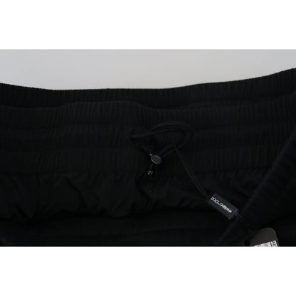 Dolce & Gabbana Black Cotton Bermuda Cargo Shorts 10% Nylon,1728,67345645728,Bermuda - Shorts - Clothing,Black,Cargo - Shorts - Clothing,Clothing,Dolce & Gabbana,IT44 | S,Material: 90% Cotton,Men,Men - Clothing,New with tags,Shorts - Clothing,Shorts - Men