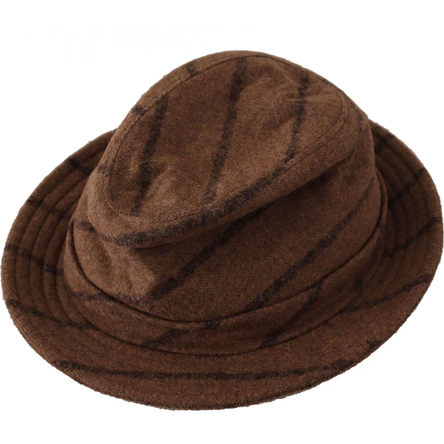 Dolce & Gabbana Elegant Wide Brim Fedora Hat Dolce & Gabbana