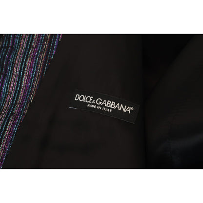 Dolce & Gabbana Multicolor Polyester Waistcoat Dress Formal Vest 15% Silk,1728,6% Metallic Fiber,67345645728,Clothing,Dolce & Gabbana,IT48 | M,Material: 79% Polyester,Men,Men - Clothing,Multicolor,New with tags,Suits & Blazers - Clothing,Vests - Men - Clo