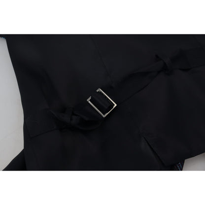 Dolce & Gabbana Multicolor Polyester Waistcoat Dress Formal Vest 15% Silk,1728,6% Metallic Fiber,67345645728,Clothing,Dolce & Gabbana,IT48 | M,Material: 79% Polyester,Men,Men - Clothing,Multicolor,New with tags,Suits & Blazers - Clothing,Vests - Men - Clo