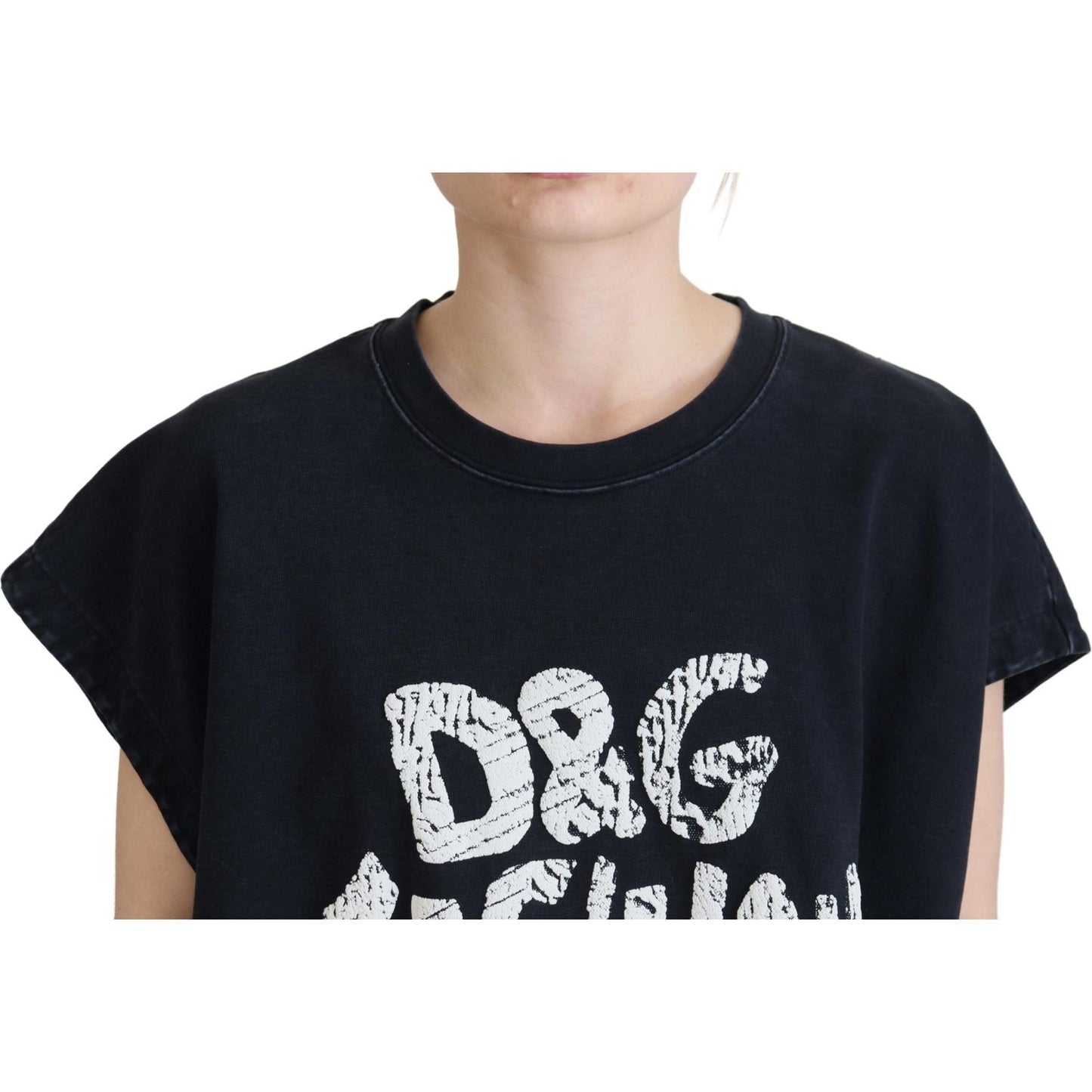 Dolce & Gabbana Elegant Cotton Round Neck Tee with Print Dolce & Gabbana