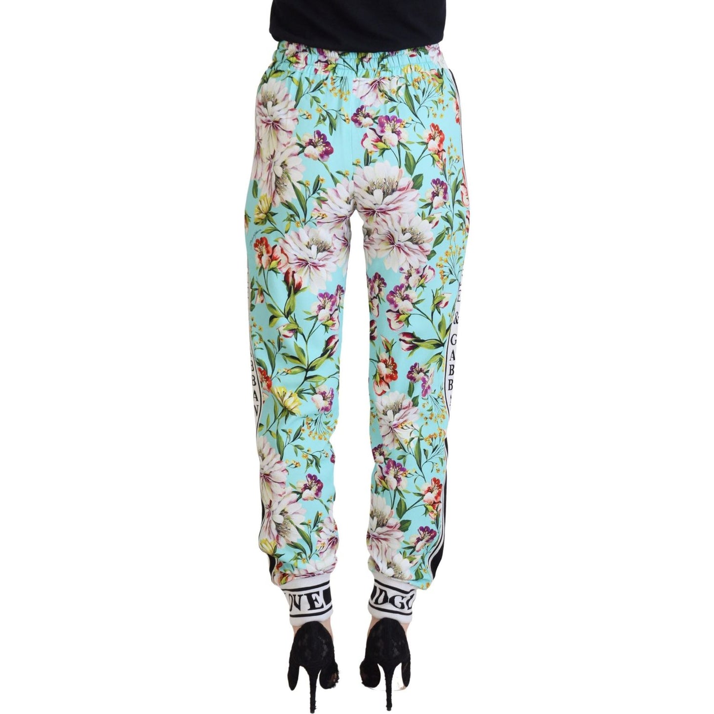 Dolce & Gabbana Elegant Multicolor Viscose Pants Dolce & Gabbana