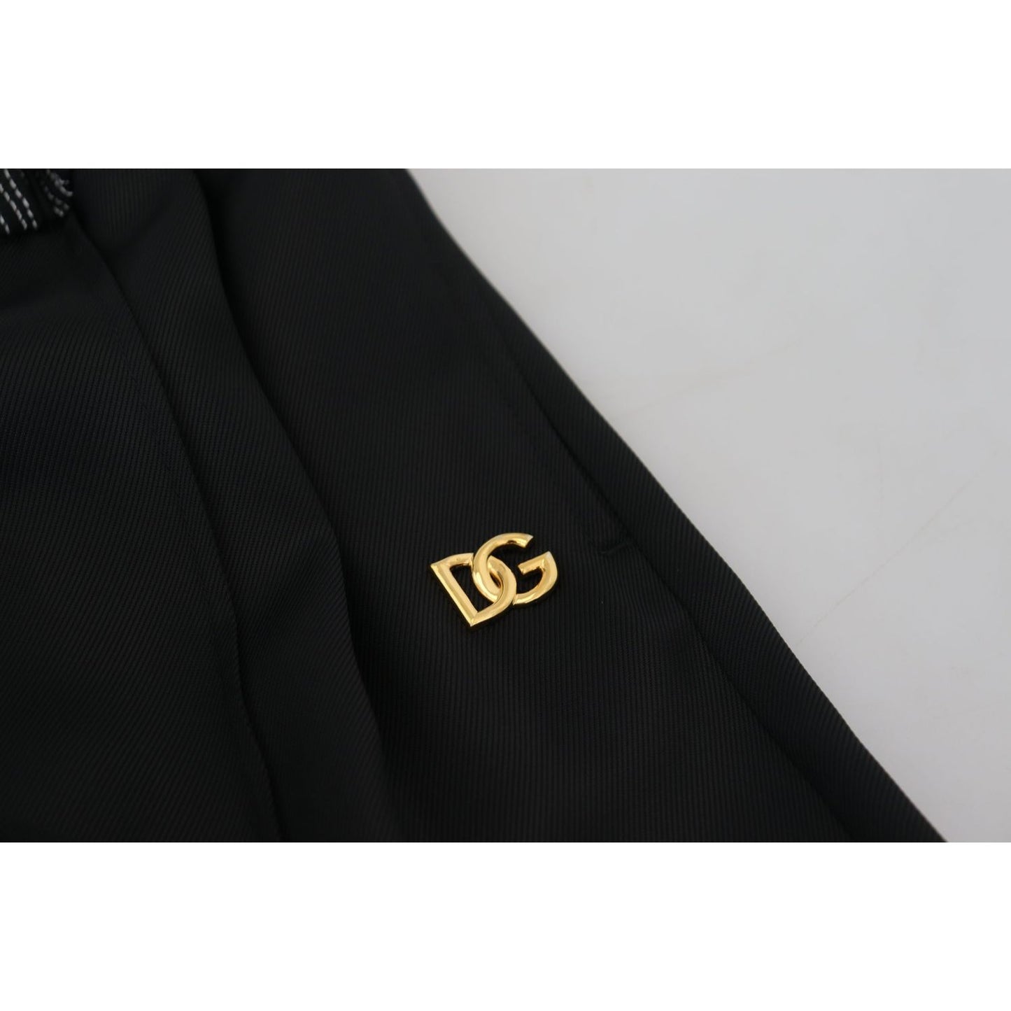 Dolce & Gabbana Elegant Black Cotton Pants Dolce & Gabbana