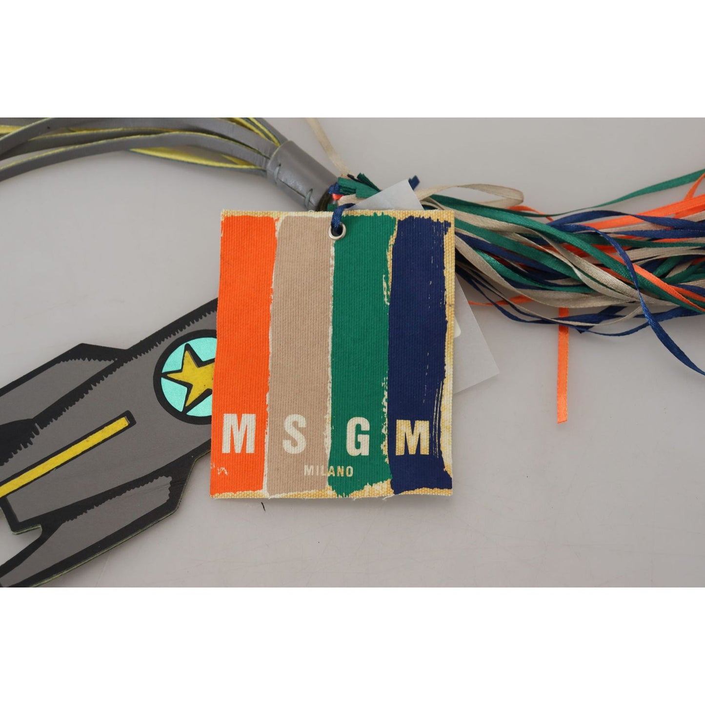 MSGM Chic Multicolor Keychain & Bag Charms MSGM