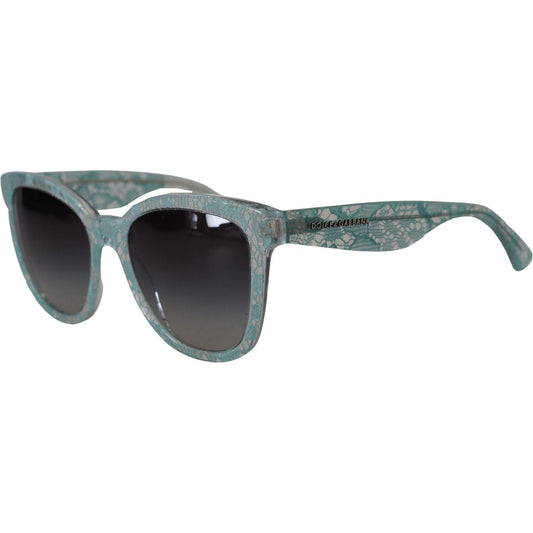 Dolce & Gabbana Sicilian Lace Crystal-Infused Sunglasses Dolce & Gabbana