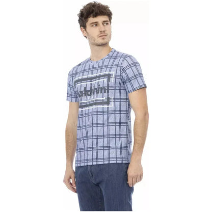 Baldinini Trend Light Blue Cotton Men T-Shirt 1728,67345744032,Baldinini Trend,Clothing,Light Blue,M,Men,Men - Clothing,New with tags,S,Sportswear - Clothing,T-Shirts - Clothing,T-Shirts - Men - Clothing,T-Shirts - Sportswear - Clothing,T-Shirts - T-Shirt