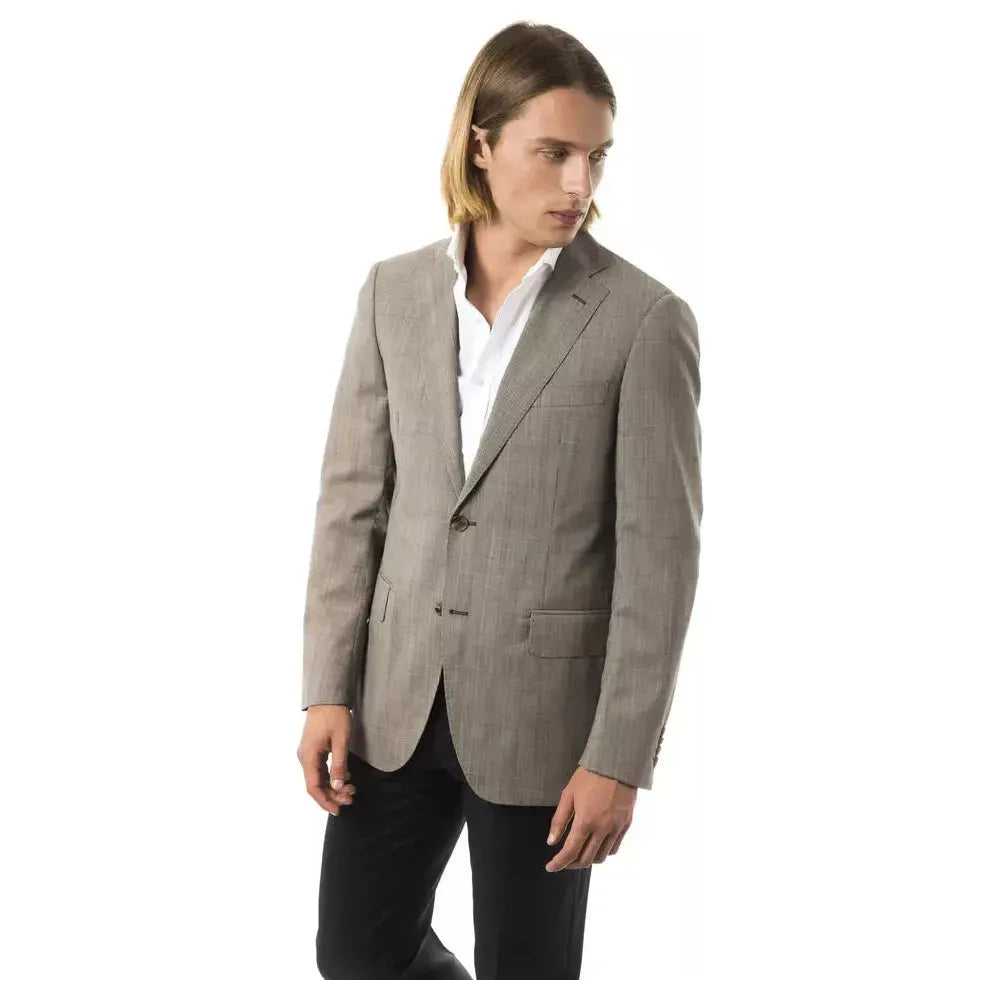 Uominitaliani Gray Wool Mens Blazer 1728,67345744032,Blazers - Men - Clothing,Clothing,Gray,IT50 | L,IT52 | XL,Men,Men - Clothing,New with tags,Uominitaliani