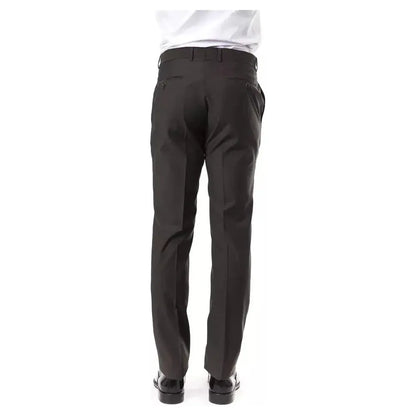 Uominitaliani Gray Wool Men's Suit Pant 1728,67345744032,Clothing,Dress Pants - Pants - Clothing,Gray,IT52 | XL,Jeans & Pants - Men - Clothing,Men,Men - Clothing,New with tags,Pants - Clothing,Uominitaliani