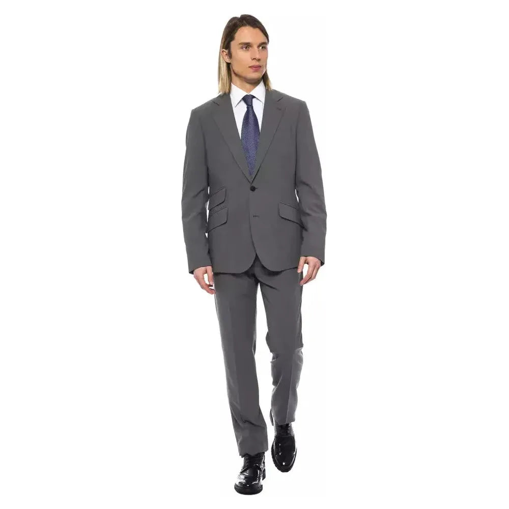 بدلة رجالية من الصوف الرمادي من Billionaire Italian Couture