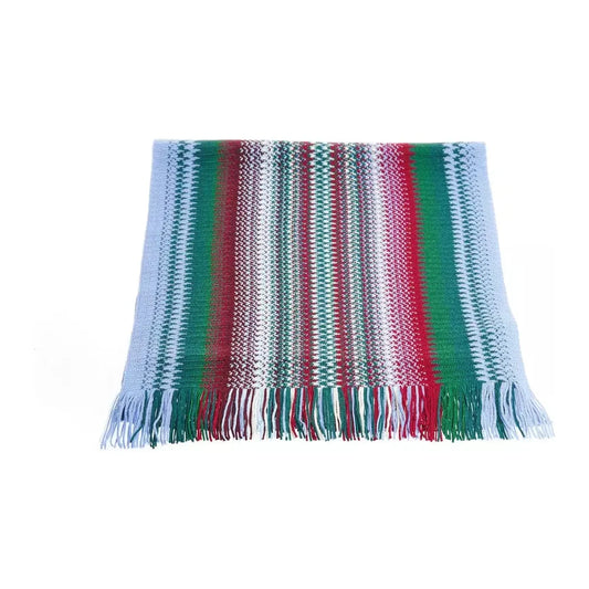 Missoni Multicolor Wool Men Scarf Missoni