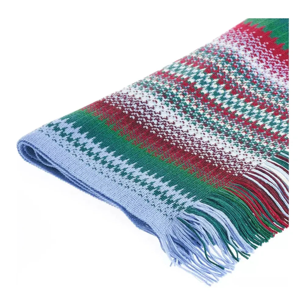 Missoni Multicolor Wool Men Scarf Missoni