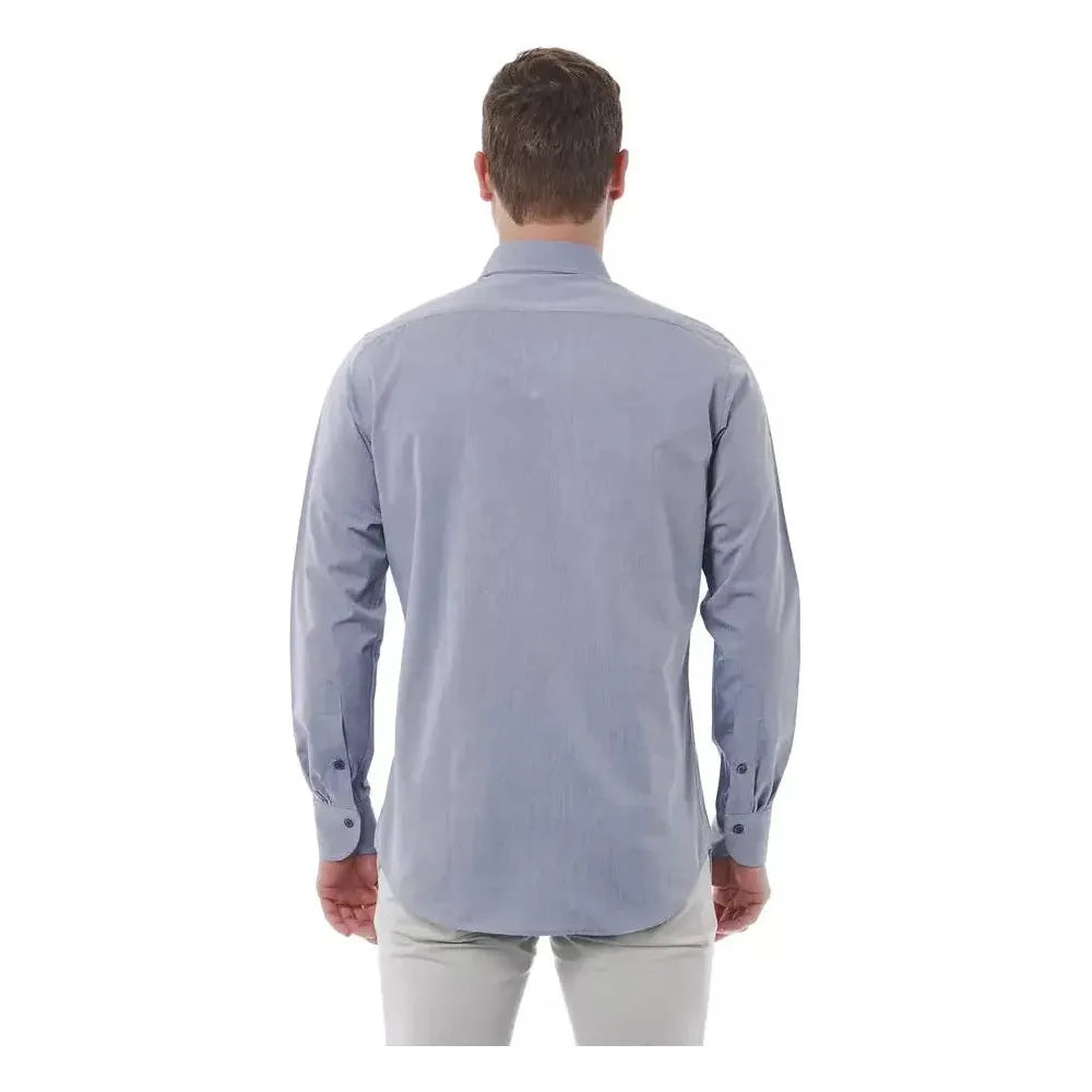 Bagutta Gray Cotton Men Shirt 1728,4XL,67345744032,Bagutta,Clothing,Dress Shirts - Shirts - Clothing,Gray,IT44 | XS,IT46 | S,IT47 | 6XL,Men,Men - Clothing,New with tags,Shirts - Clothing,Shirts - Men - Clothing