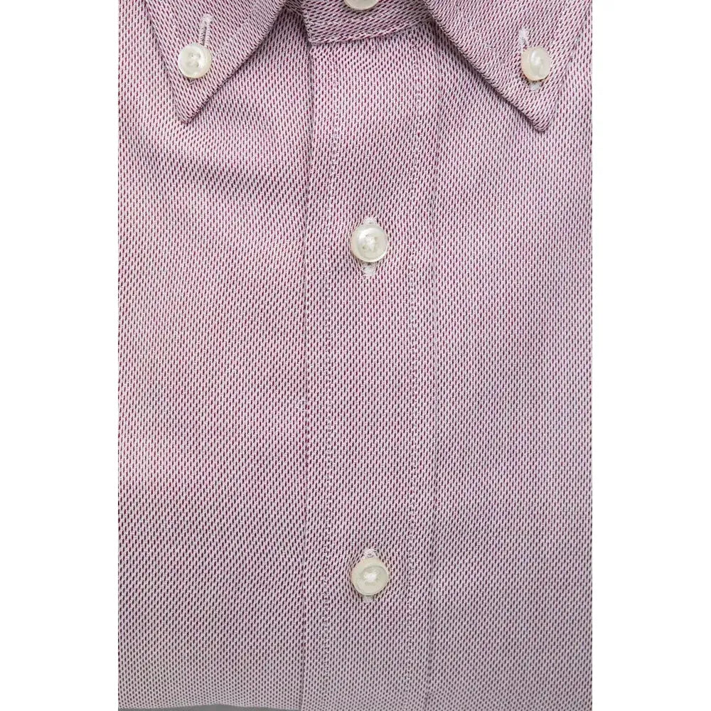 Robert Friedman Red Cotton Men's Shirt 1728,67345744032,Clothing,Dress Shirts - Shirts - Clothing,L,M,Men,Men - Clothing,Multicolor,New with tags,Robert Friedman,S,Shirts - Clothing,Shirts - Men - Clothing