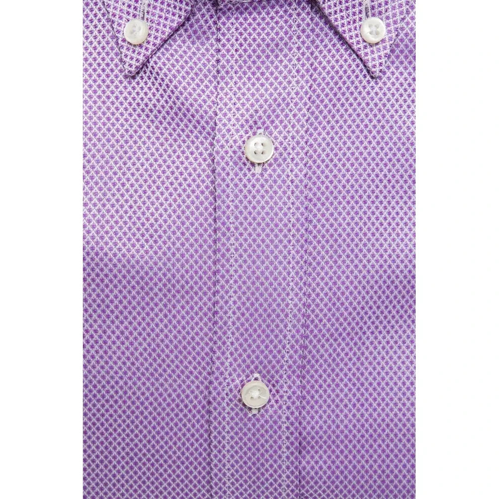 Robert Friedman Multicolor Cotton Men Shirt