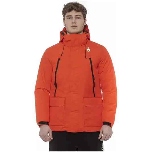 Tond Red Polyester Men's Jacket 1728,67345744032,Clothing,Jackets & Coats - Clothing,Jackets - Men - Clothing,L,M,Men,Men - Clothing,Multicolor,New with tags,Parkas - Jackets & Coats - Clothing,Tond