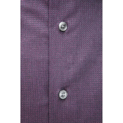 Robert Friedman Burgundy Cotton Men Shirt 1728,4XL,67345744032,Burgundy,Clothing,Dress Shirts - Shirts - Clothing,IT44 | XS,L,M,Men,Men - Clothing,New with tags,Robert Friedman,Shirts - Clothing,Shirts - Men - Clothing,XL,XXL