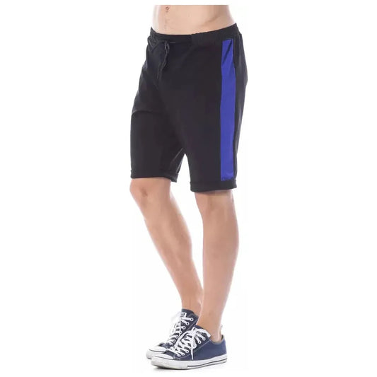 Verri Black Cotton Men's Short Verri