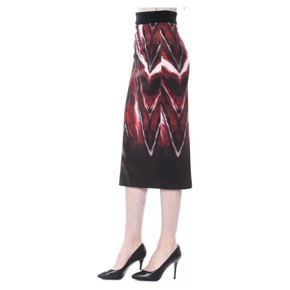 BYBLOS Multicolor Polyester Women Pencil Skirt WOMAN SKIRTS