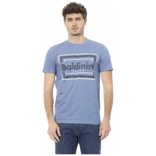 Baldinini Trend Light Blue Cotton Men T-Shirt 1728,67345744032,Baldinini Trend,Clothing,Light Blue,Men,Men - Clothing,New with tags,T-Shirts - Clothing,T-Shirts - Men - Clothing,T-Shirts - T-Shirts - Clothing,XS