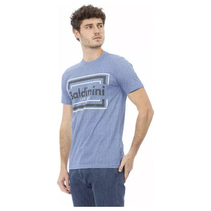 Baldinini Trend Light Blue Cotton Men T-Shirt 1728,67345744032,Baldinini Trend,Clothing,Light Blue,Men,Men - Clothing,New with tags,T-Shirts - Clothing,T-Shirts - Men - Clothing,T-Shirts - T-Shirts - Clothing,XS
