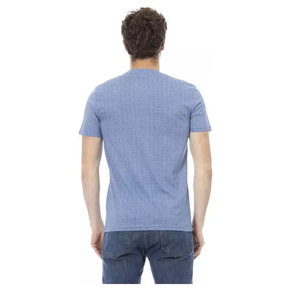 Baldinini Trend Light Blue Cotton Men T-Shirt 1728,67345744032,Baldinini Trend,Clothing,Light Blue,Men,Men - Clothing,New with tags,T-Shirts - Clothing,T-Shirts - Men - Clothing,T-Shirts - T-Shirts - Clothing,XS