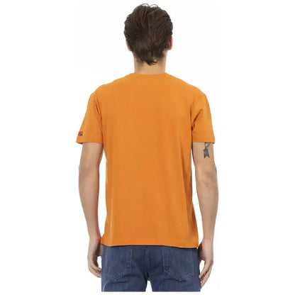 Trussardi Action Orange Cotton Men's T-Shirt 1728,3XL,67345744032,Clothing,L,M,Men,Men - Clothing,New with tags,Orange,S,Sportswear - Clothing,T-Shirts - Clothing,T-Shirts - Men - Clothing,T-Shirts - Sportswear - Clothing,T-Shirts - T-Shirts - Clothing,Tr