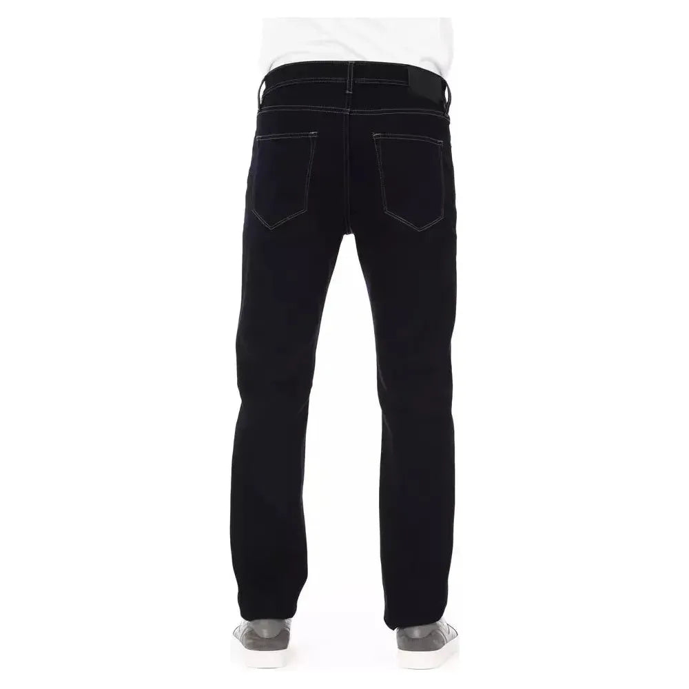 Baldinini Trend Blue Cotton Men Jeans Baldinini Trend