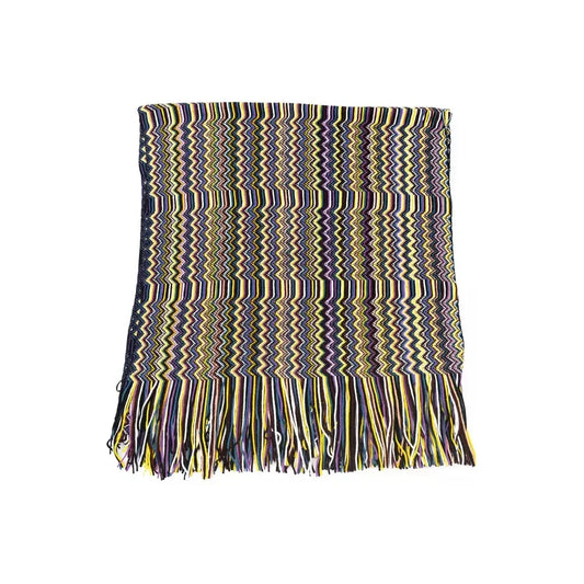 Missoni Multicolor Wool Women Scarf Missoni