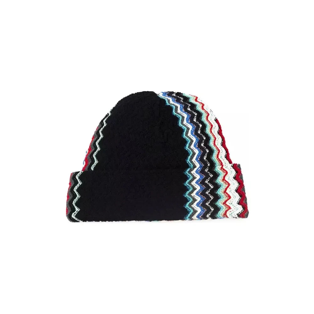 Missoni Multicolor Wool Men Hat Missoni