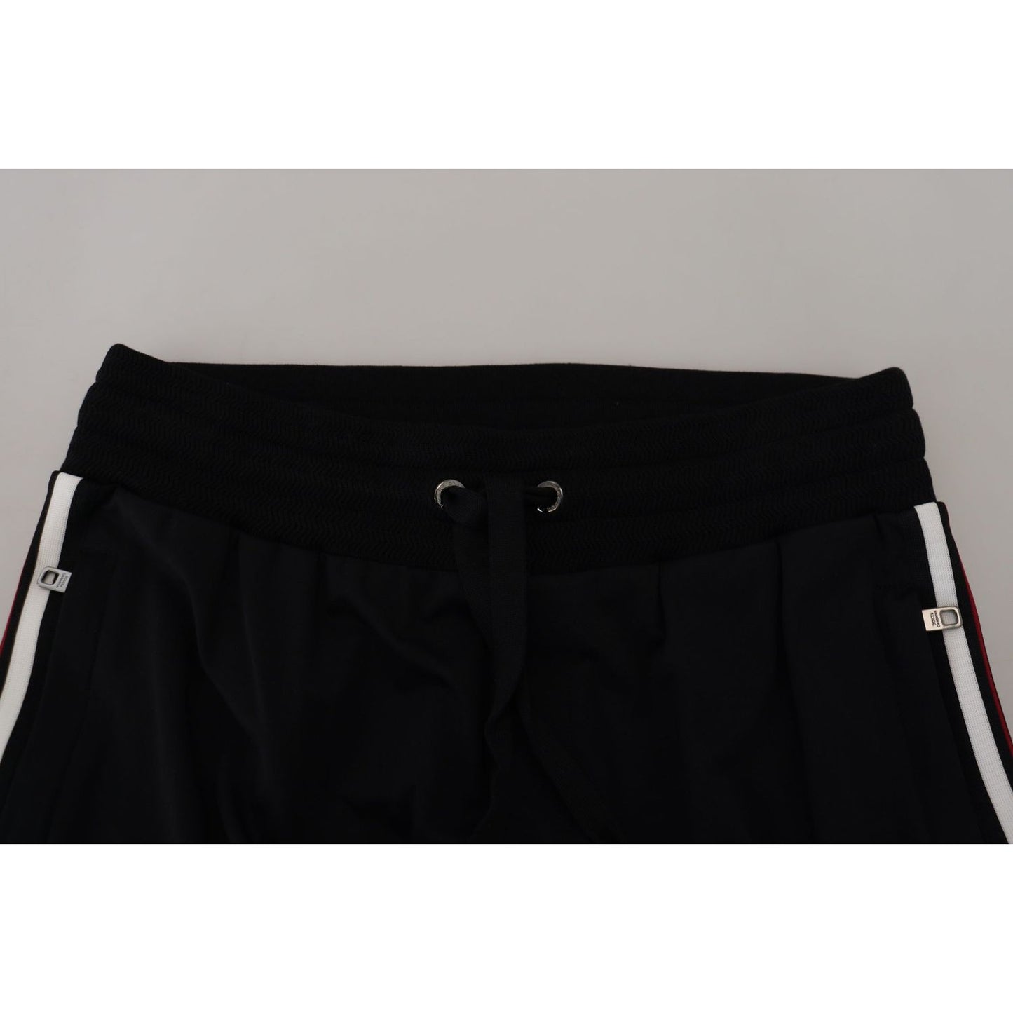 Dolce & Gabbana Chic Black Cotton Designer Trousers Dolce & Gabbana