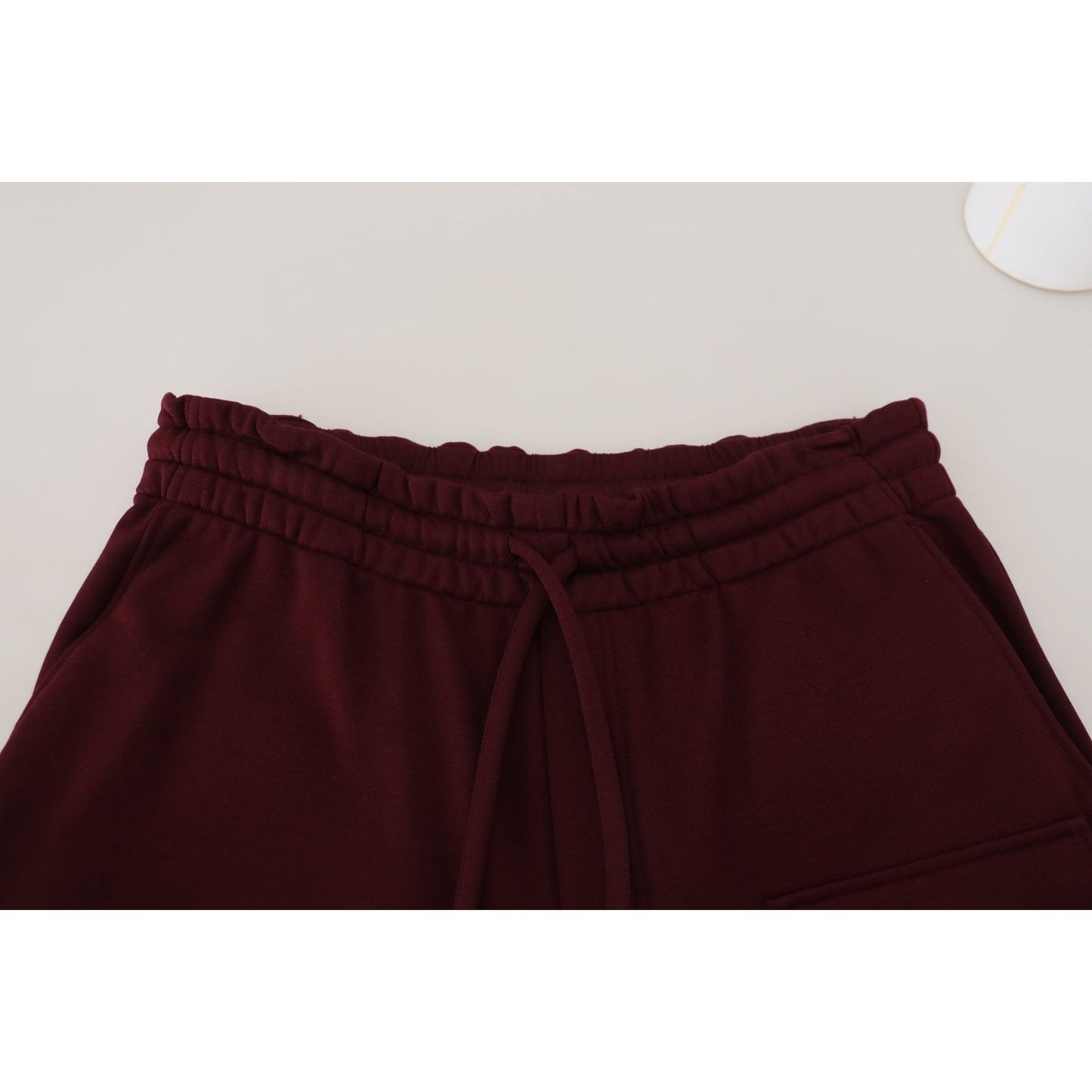 Dolce & Gabbana Elegant Maroon Tailored Shorts Dolce & Gabbana