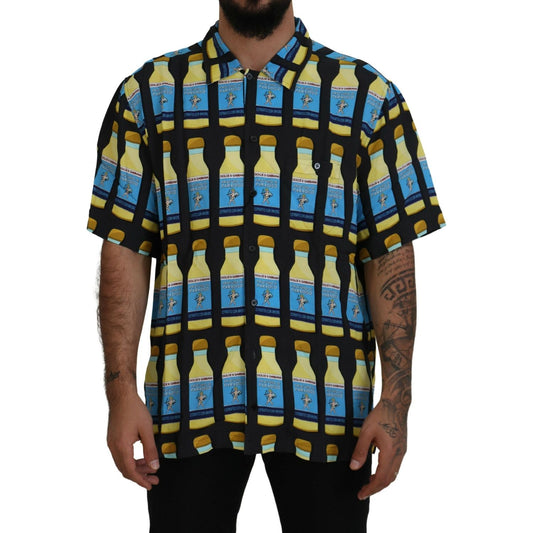 Dolce & Gabbana Elegant Multi Print Casual Shirt Dolce & Gabbana