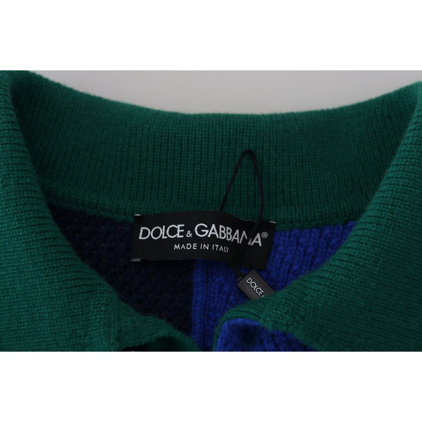 Dolce & Gabbana Pullover Sweater in Multicolor Stripes Dolce & Gabbana