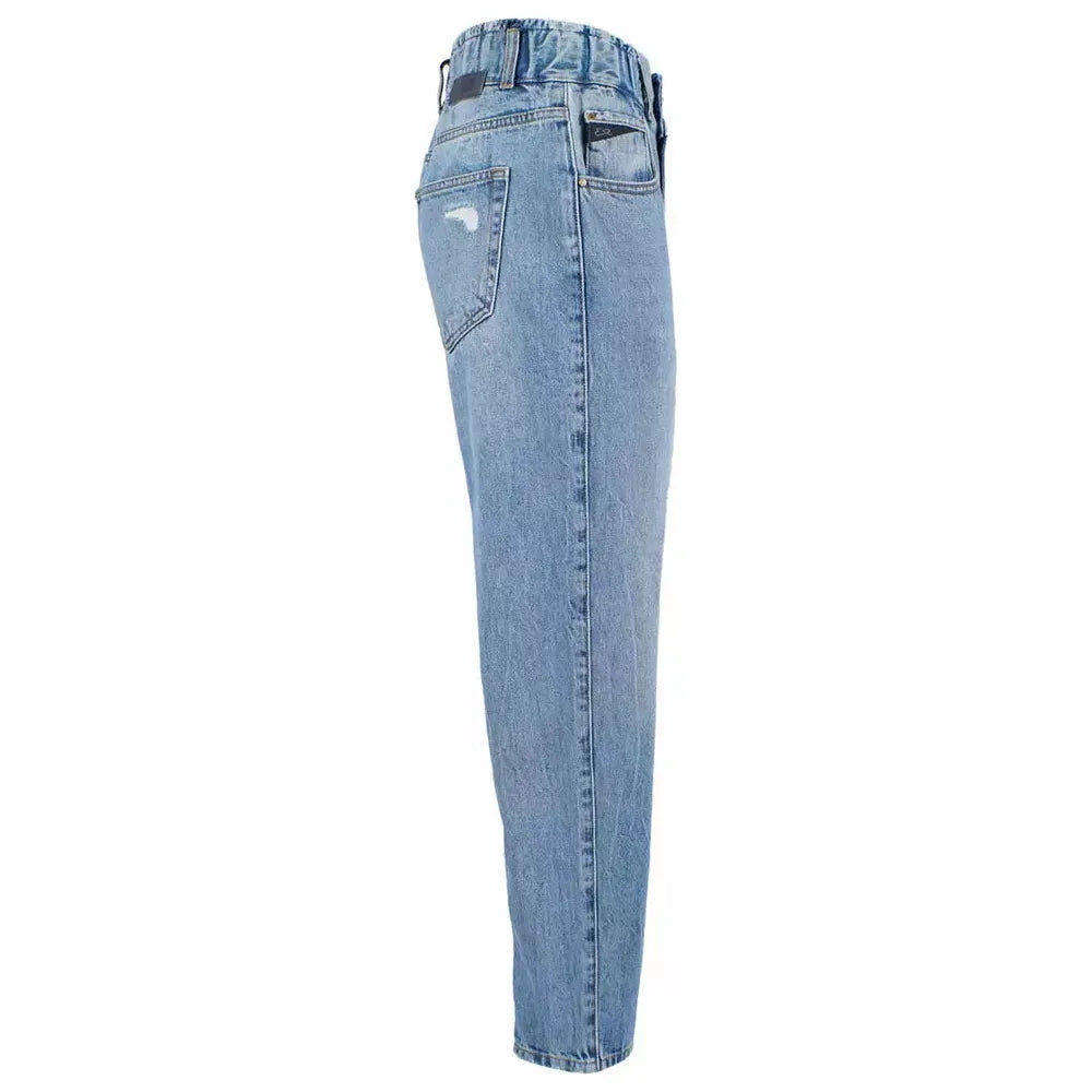 Yes Zee Blue Cotton Women's Jean Yes Zee