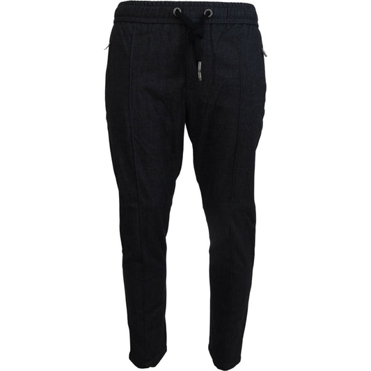 Dolce & Gabbana Grey Cotton Tapered Cotton Pants 1728,67345645728,Clothing,Dolce & Gabbana,Grey,IT46 | S,Jeans & Pants - Men - Clothing,Jeans Denim - Clothing,Material: 100% Cotton,Men,Men - Clothing,New with tags,Tapered Jeans - Jeans Denim - Clothing