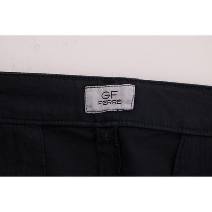 GF Ferre Blue Cotton Stretch Chinos Pants 1728,3% Elastane,67345645728,Blue,Chino Pants - Pants - Clothing,Clothing,GF Ferre,IT48 | M,IT54 | XXL,IT56 | XXL,Jeans & Pants - Men - Clothing,Material: 97% Cotton,Men,Men - Clothing,New with tags,Pants - Clothi