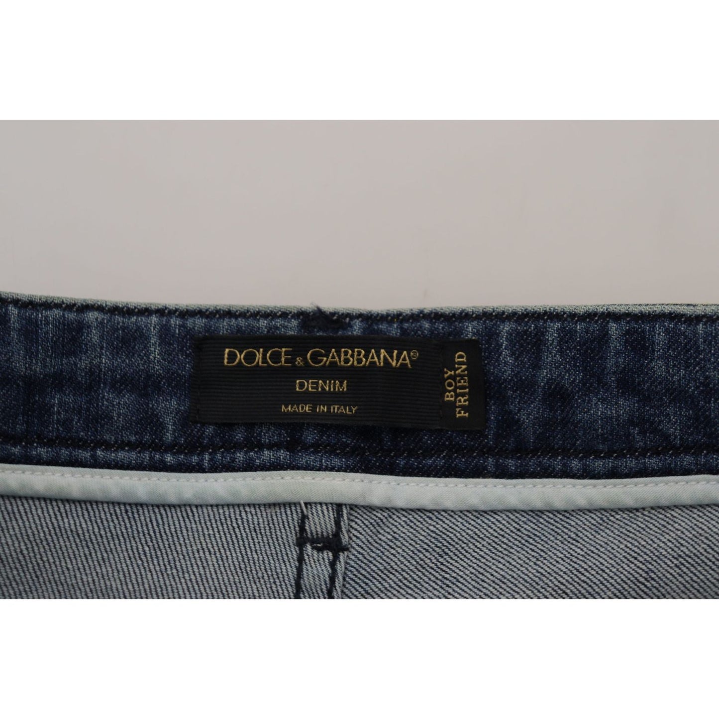 Dolce & Gabbana Chic High Waist Straight Jeans in Vibrant Yellow Dolce & Gabbana