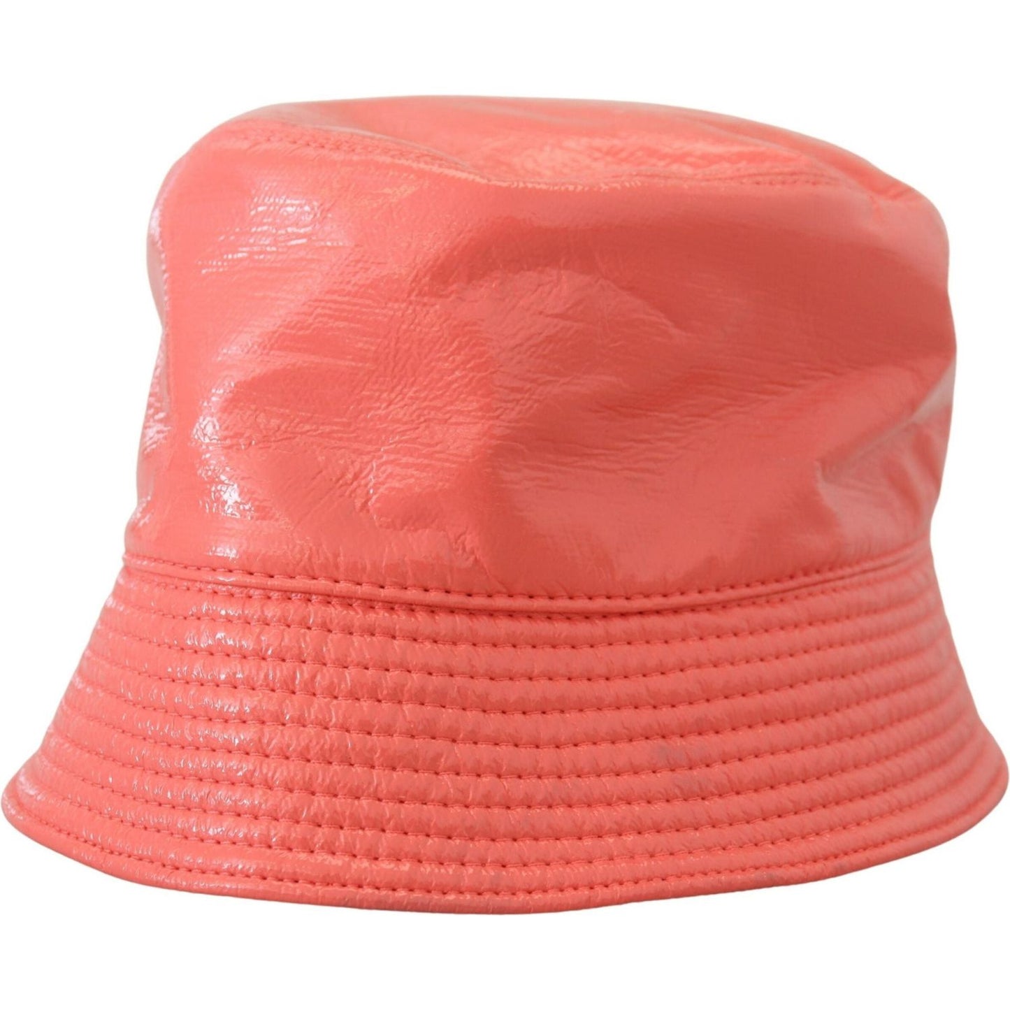 Dolce & Gabbana Elegant Peach Bucket Hat - Summer Chic Essential Dolce & Gabbana