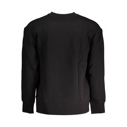 Tommy Hilfiger Black Cotton Men Sweater Tommy Hilfiger