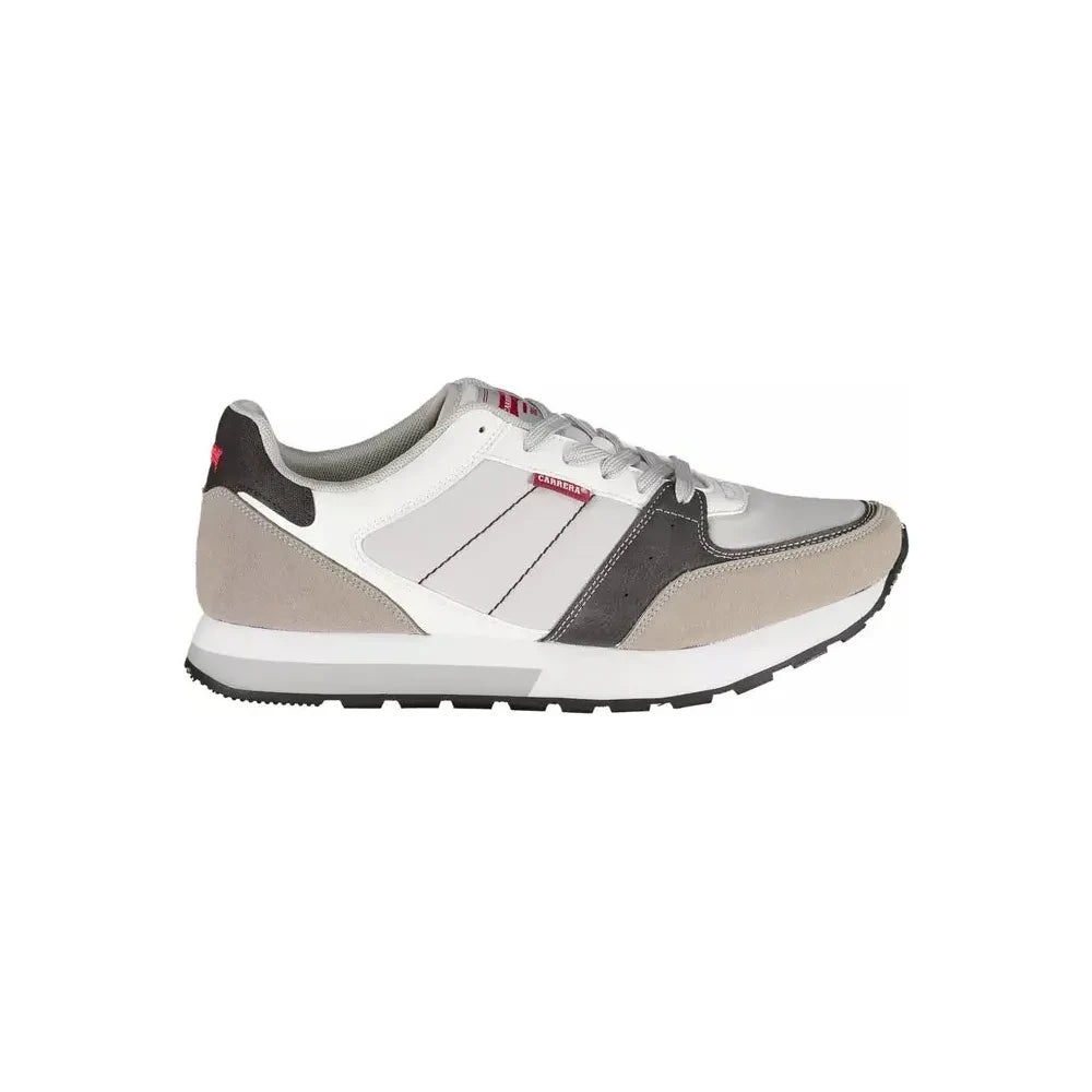 Carrera Gray Eco Leather Men Sneaker Carrera